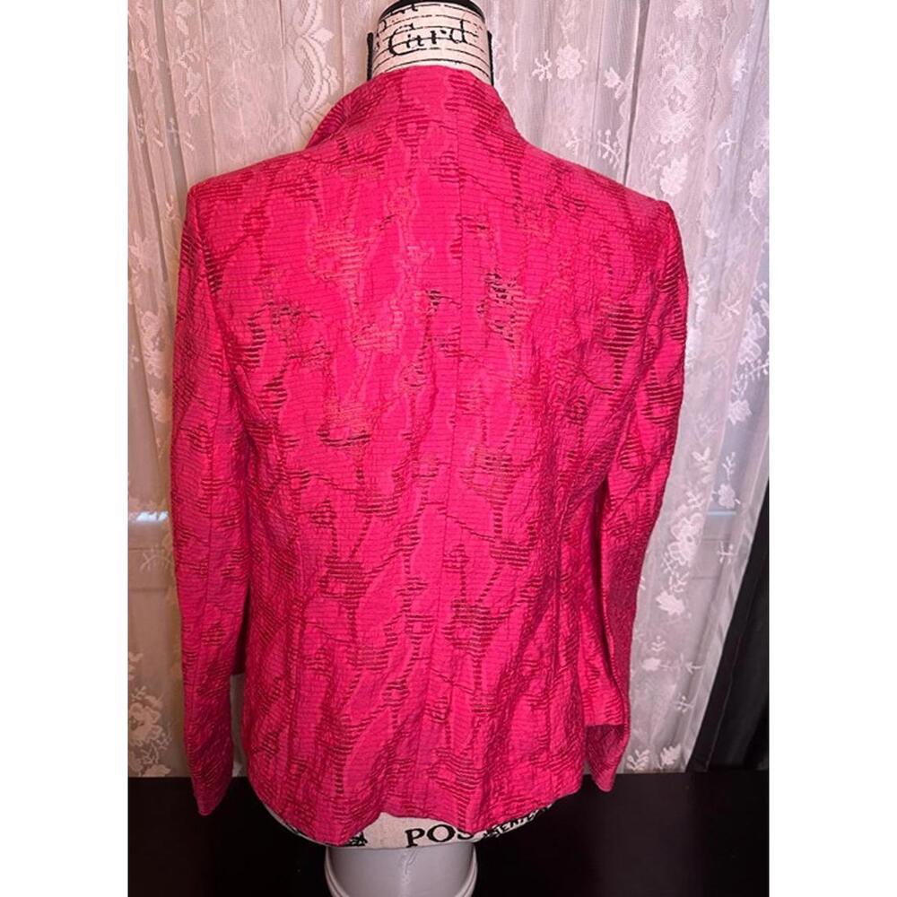 Jones New York Textured Pink Blazer – Size 8 - Picture 2 of 3